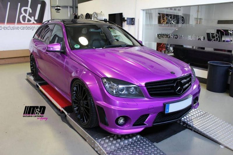 Виниловая плёнка Hexis Manga Purple (Фиолетовая глянцевая) HX20518B, 1.52 