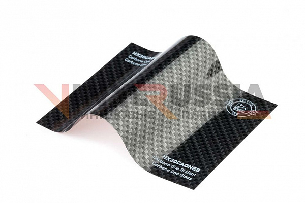 Виниловая плёнка Hexis Black Carbon One (Чёрный глянцевый карбон) HX30CAONEB, 1.52 