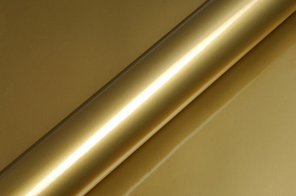 Виниловая плёнка Hexis Gold Metallic (Золотой глянцевый металлик) HX20871B, 1.52 