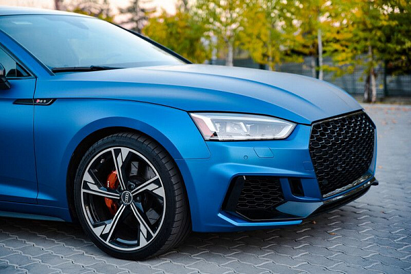 Виниловая плёнка Hexis Satin Celestial Blue Metallic (Синий сатиновый металлик) HX20236S, 1.52 
