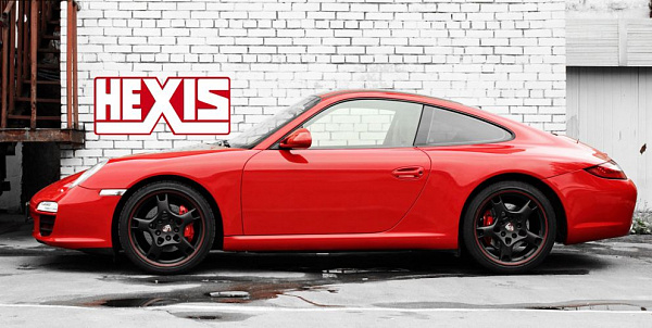 Виниловая плёнка Hexis Red Embers (Красная глянцевая) HX20485B, 1.52 