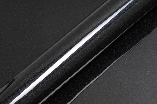 Виниловая плёнка Hexis Black Sparkle Fine Glitter (Чёрный глянцевый глиттер) HX20NEPB, 1.52 