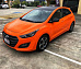 Виниловая плёнка Hexis Orange Red (Оранжевая глянцевая) HX20165B, 1.52 