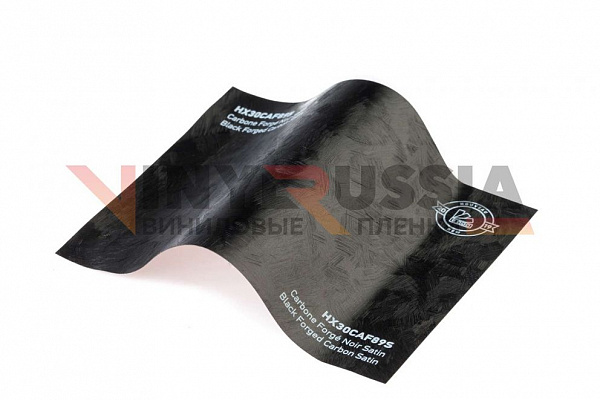 Виниловая плёнка Hexis Black Forged Carbon Fiber (Чёрный кованый карбон) HX30CAF89S, 1.52 