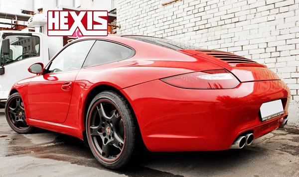 Виниловая плёнка Hexis Red Embers (Красная глянцевая) HX20485B, 1.52 