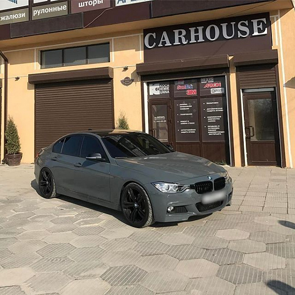 Виниловая плёнка Hexis Elephant Gray (Серая глянцевая) HX20446B, 1.52 