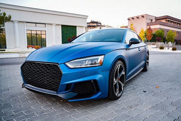 Виниловая плёнка Hexis Satin Celestial Blue Metallic (Синий сатиновый металлик) HX20236S, 1.52 