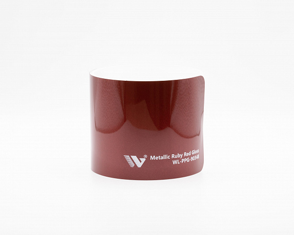 WL-PPF-G 90348 1.52 x 18 м, пленка полиуретан Metallic Ruby Red Gloss