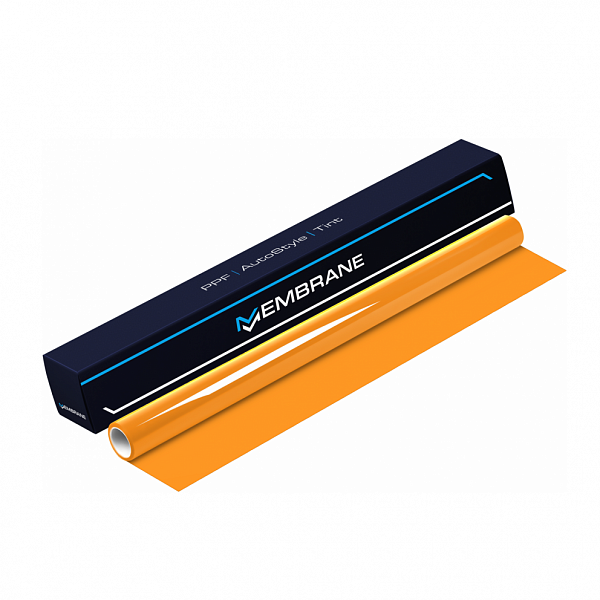 Гибридная плёнка MEMBRANE Hybrid Orange Gloss (Оранжевая глянцевая), 1.52 