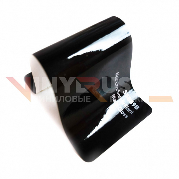 Виниловая плёнка Hexis Suptac Coal Black Gloss (Чёрная глянцевая) HXS5889B, 1.52 