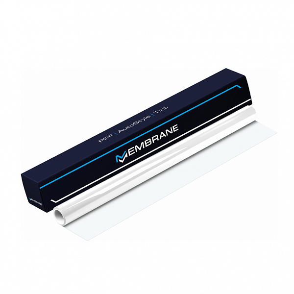 Полиуретановая плёнка MEMBRANE TPU Mirror White Gloss (Белая глянцевая), 1.52 
