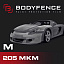 Полиуретановая плёнка Bodyfence M (Прозрачная матовая), 1.52 